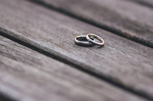 Free Black and Silver Ring Stock Photo