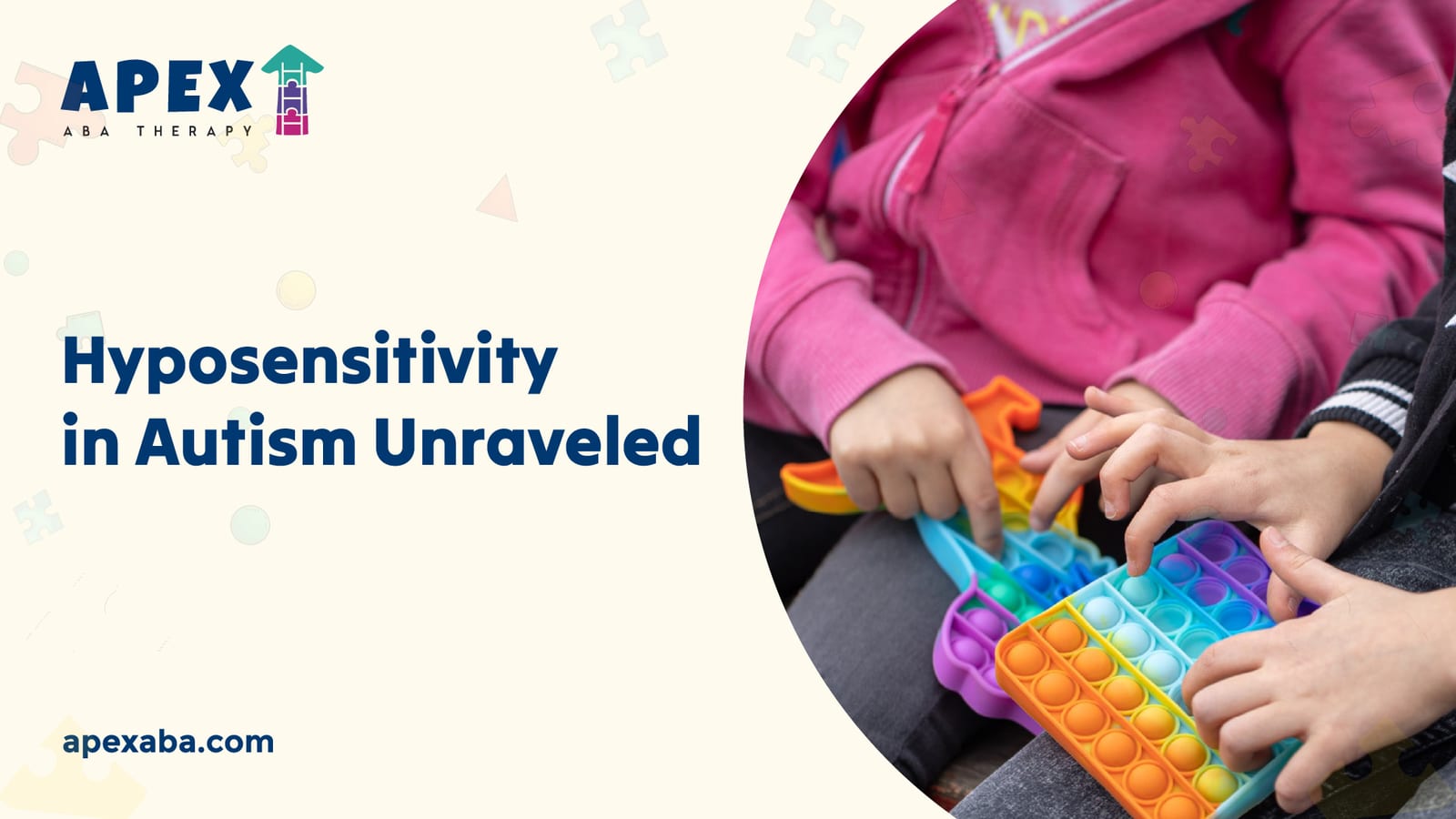 Hyposensitivity in Autism Unraveled